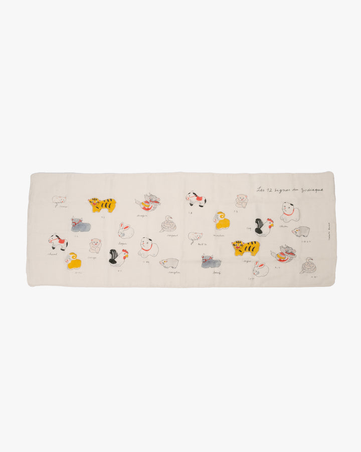 Tenugui, Double Gauze, Fukukoi, Zodiac