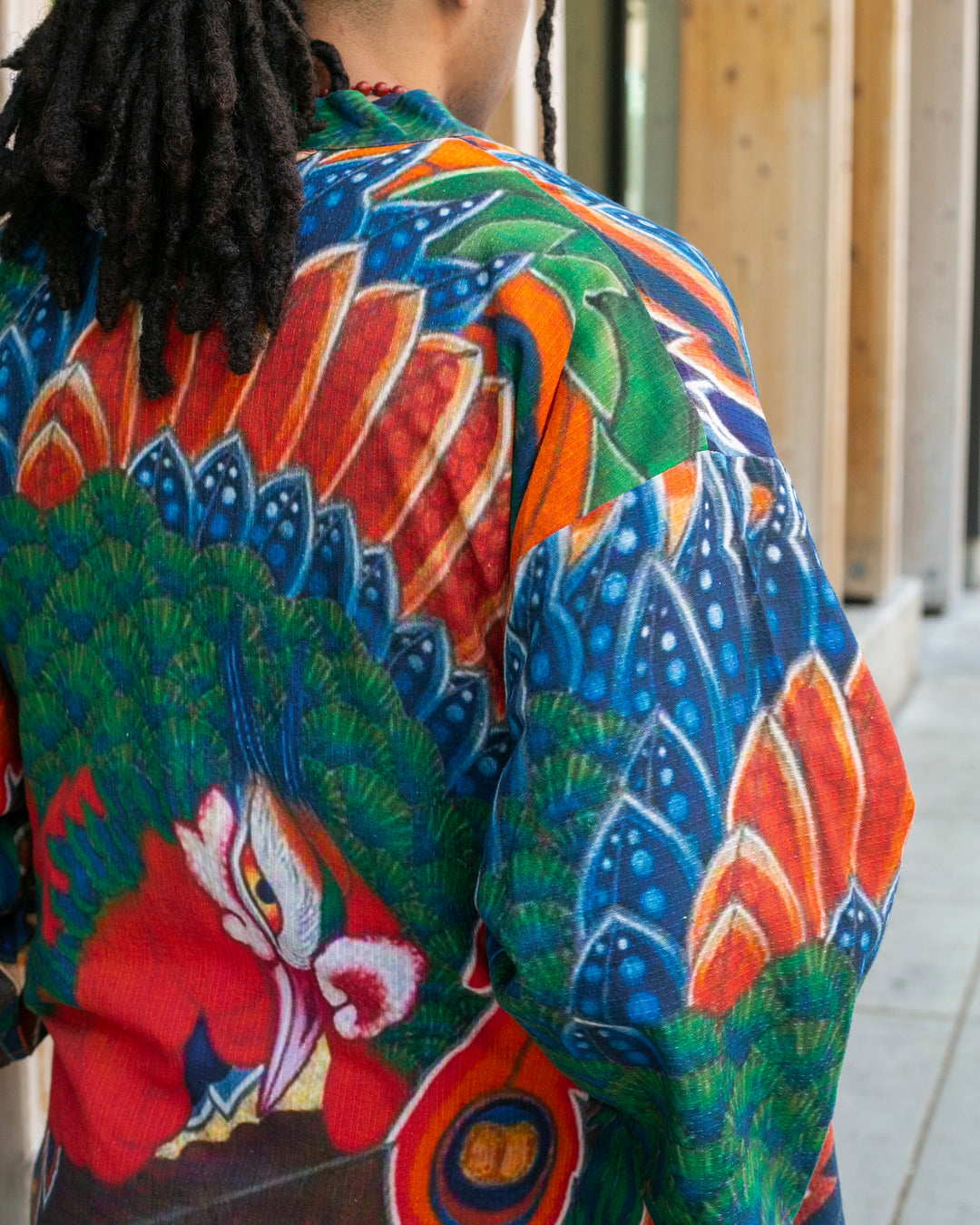 Wa-Modern, Haori, Robe, Houou, Men&