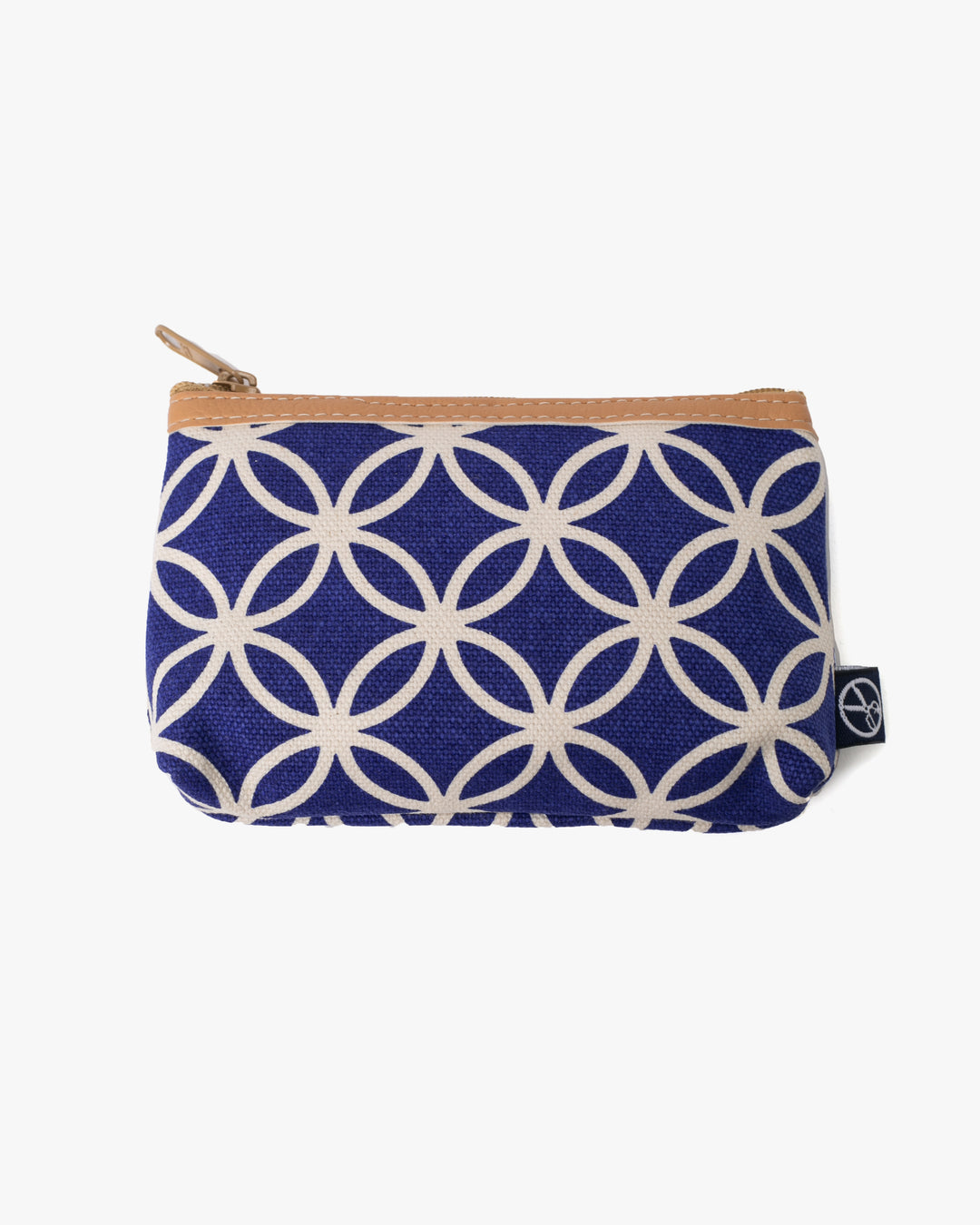 Maple &amp; Moon Bag, Coin Pouch, Blue Shippou