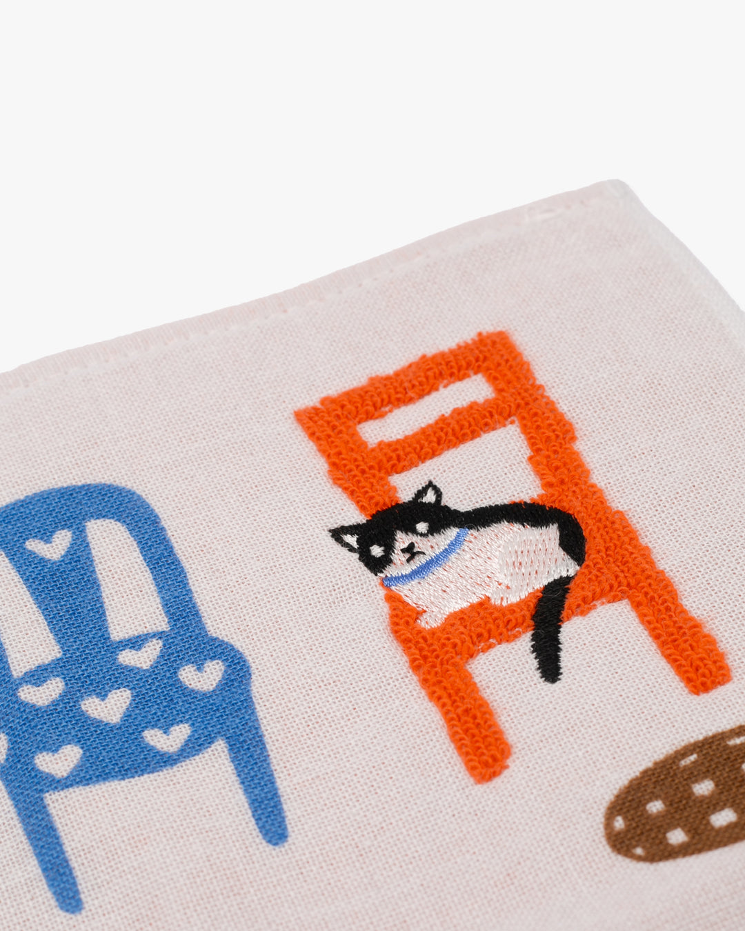 Japanese Handkerchief, Gauze Pile, Yoko Matsumoto, Cats, Dogs and Chairs