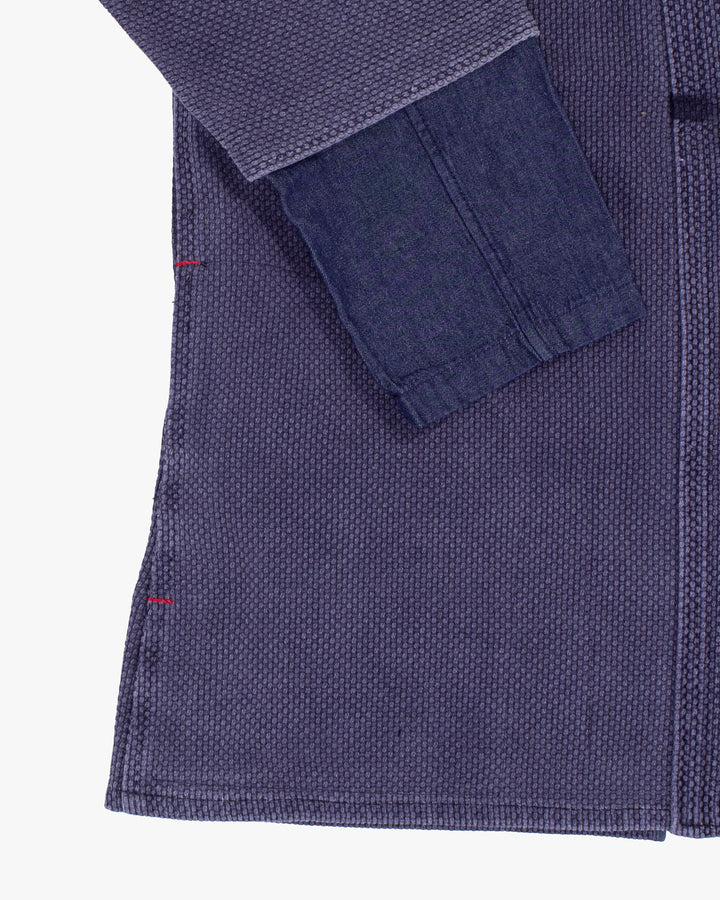 Kiriko Custom Kendo X Lightweight Denim Mandarin Jacket, M, Coen