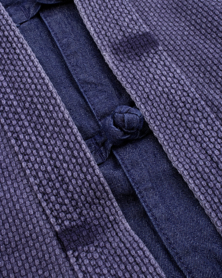 Kiriko Custom Kendo X Lightweight Denim Mandarin Jacket, M, Coen
