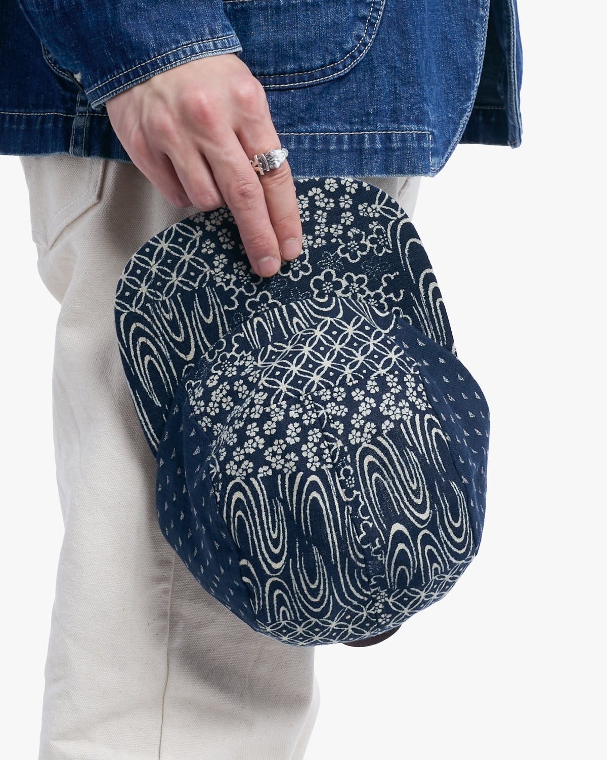 Kiriko Original Cap, 5-Panel, Two Tone, Indigo Multi and Uroko