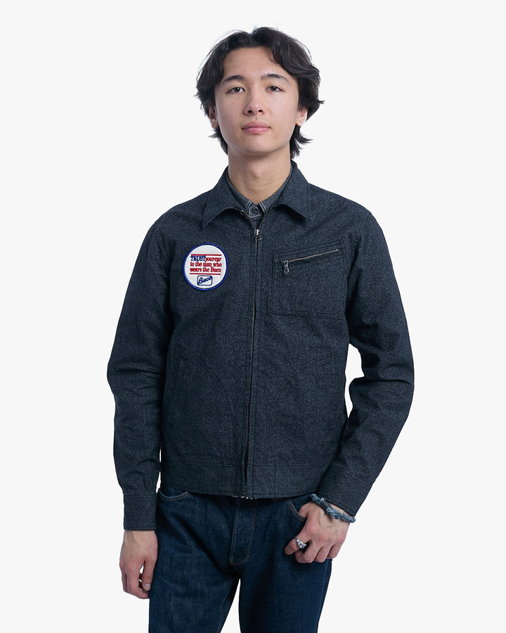 Japanese Repro Jacket, M, Joe McCoy, Grey Buco