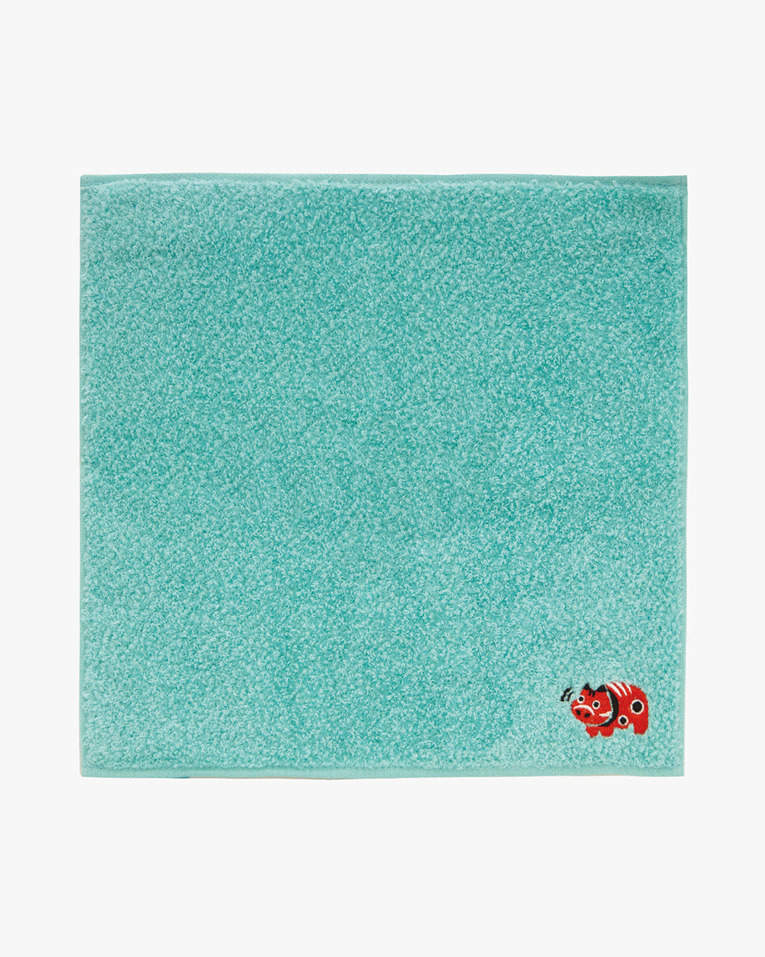 PrairieDog, Lucky Charm Handkerchief, Akabeko, Turquoise