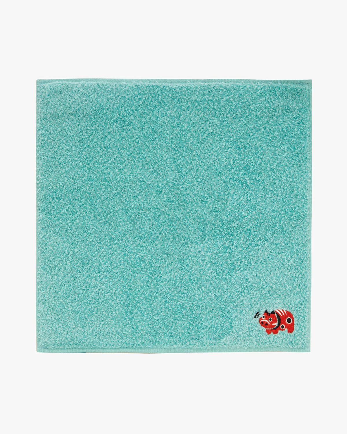 PrairieDog, Lucky Charm Handkerchief, Akabeko, Turquoise