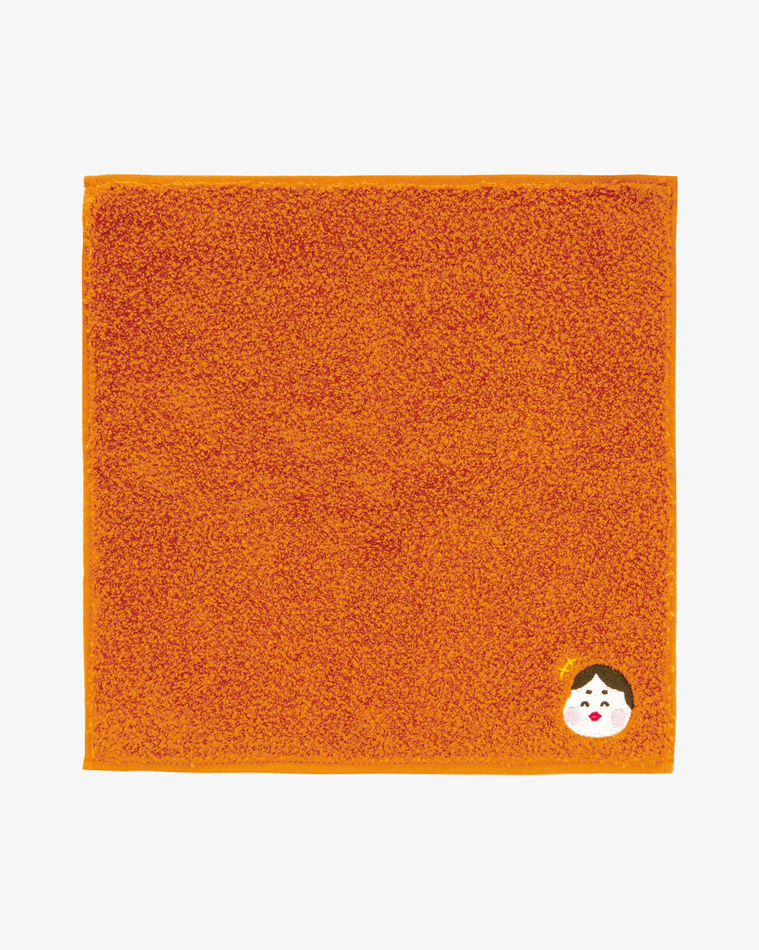 PrairieDog, Lucky Charm Handkerchief, Otafuku, Orange