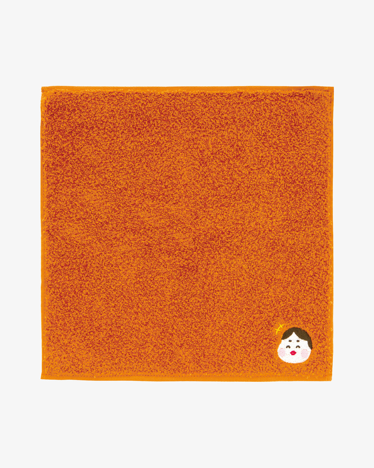 PrairieDog, Lucky Charm Handkerchief, Otafuku, Orange