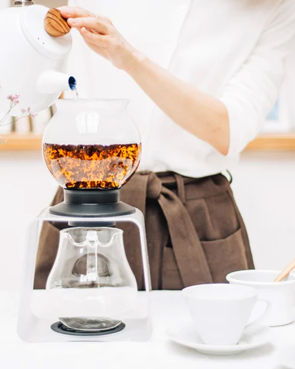 Hario, "Largo" Tea Dripper Stand Set, 800ml