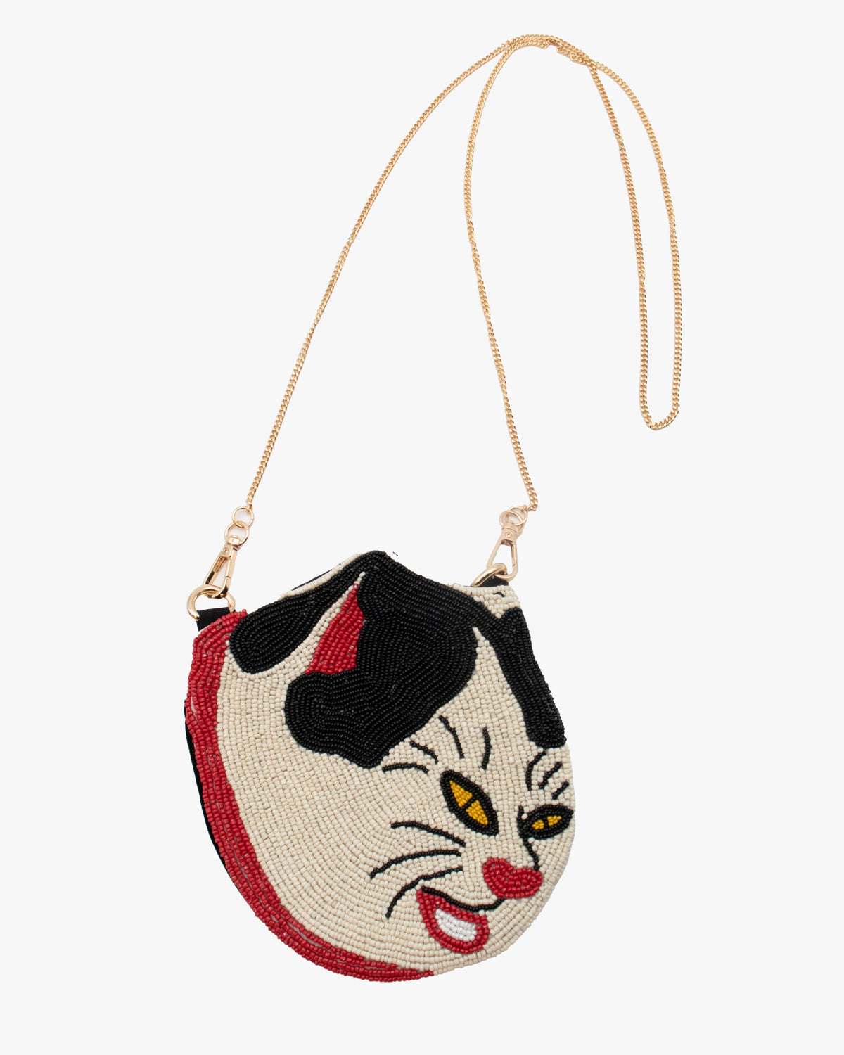Beaded Coin Pouch, Neko
