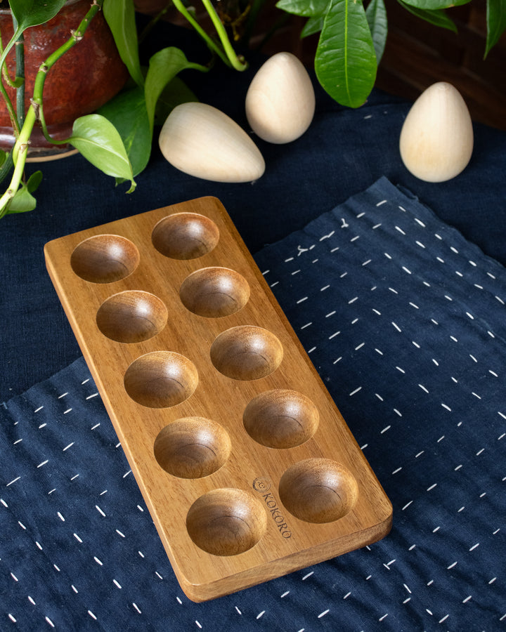 Kokoro Original Wooden Egg Holder