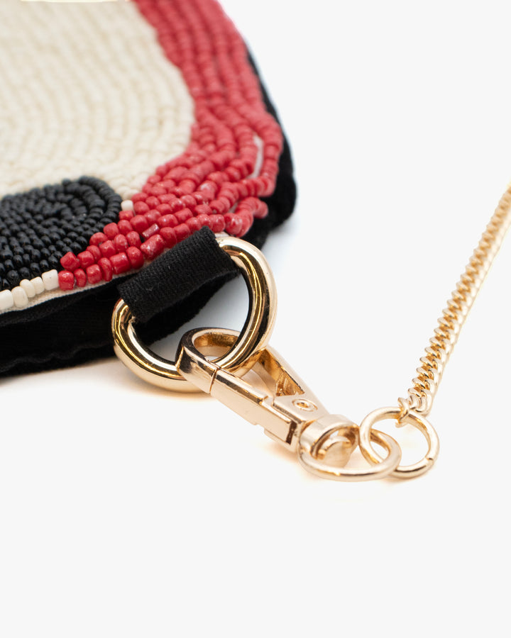 Beaded Coin Pouch, Neko