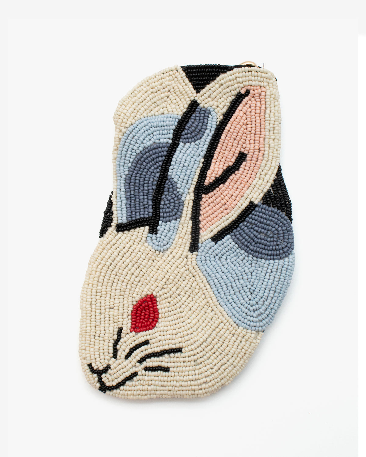 Beaded Coin Pouch, Usagi