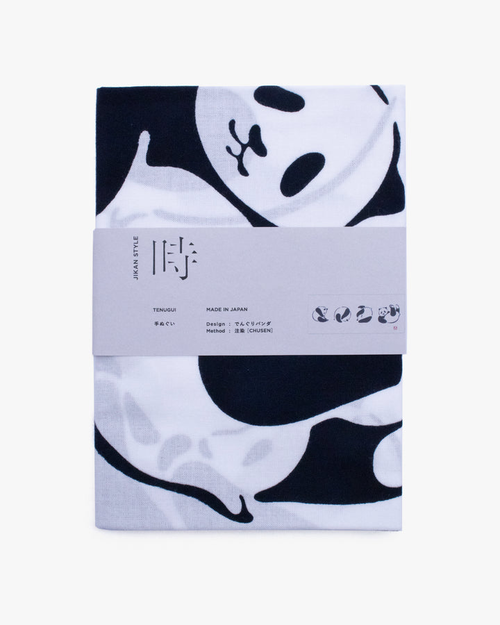 Tenugui, Chusen-Zome, Rolling Panda