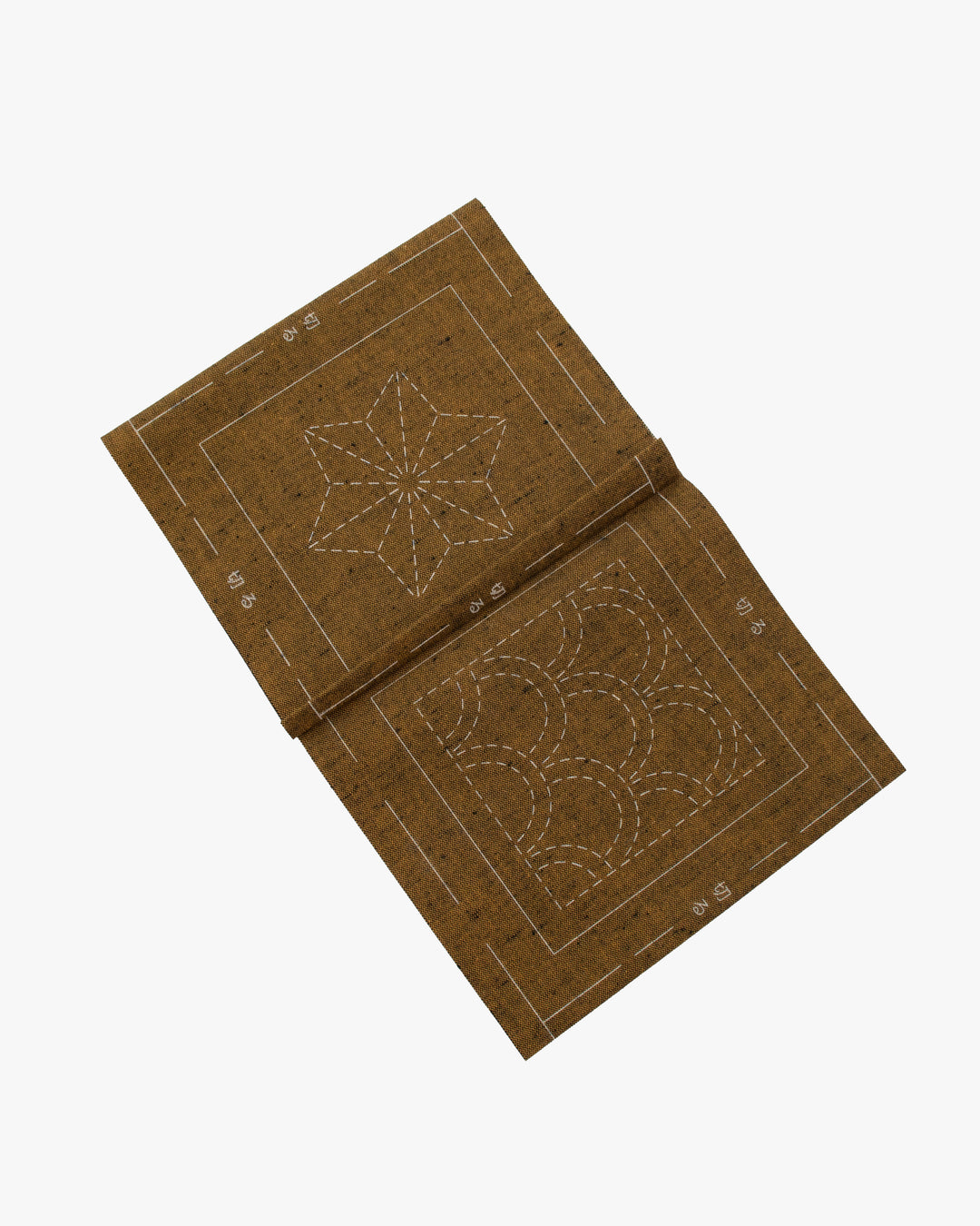 Olympus, Sashiko Coaster Collection, Brown
