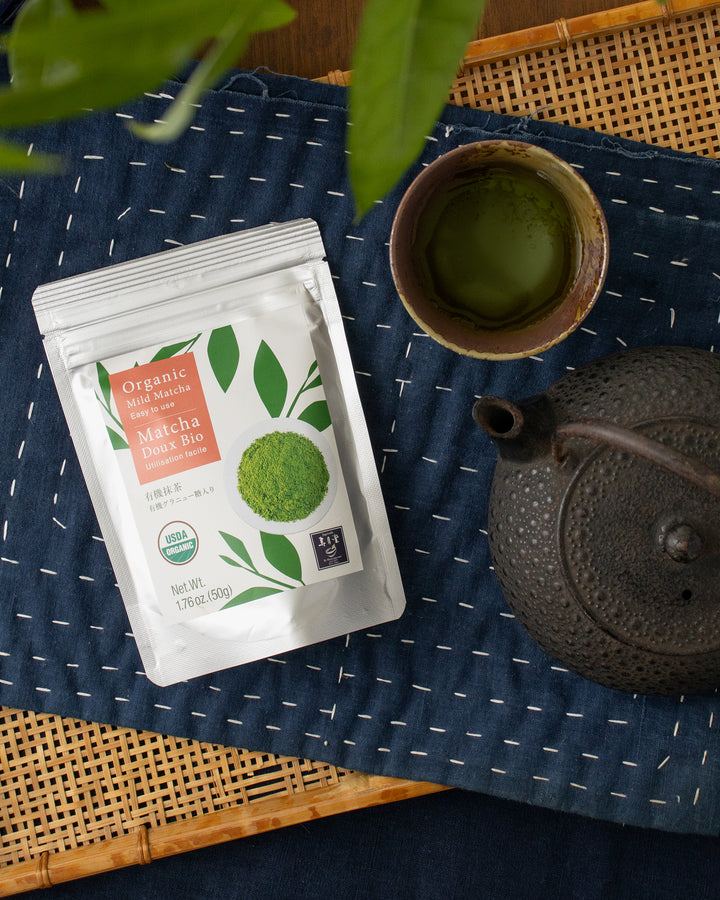 Jugetsudo USA Organic Matcha, Matcha Doux Bio, Sweetened