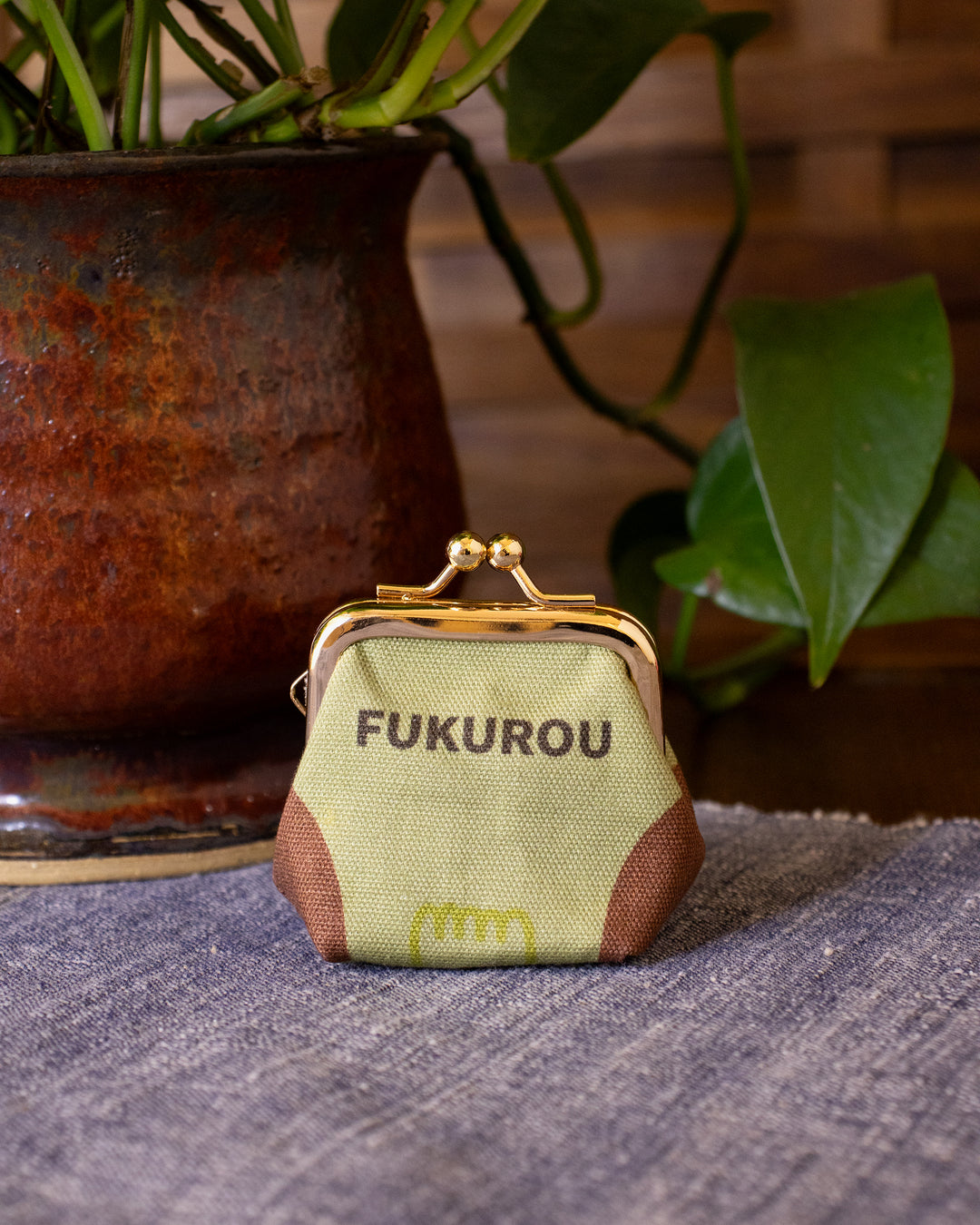 Wa Modern, Mini Coin Purse, Fukurou