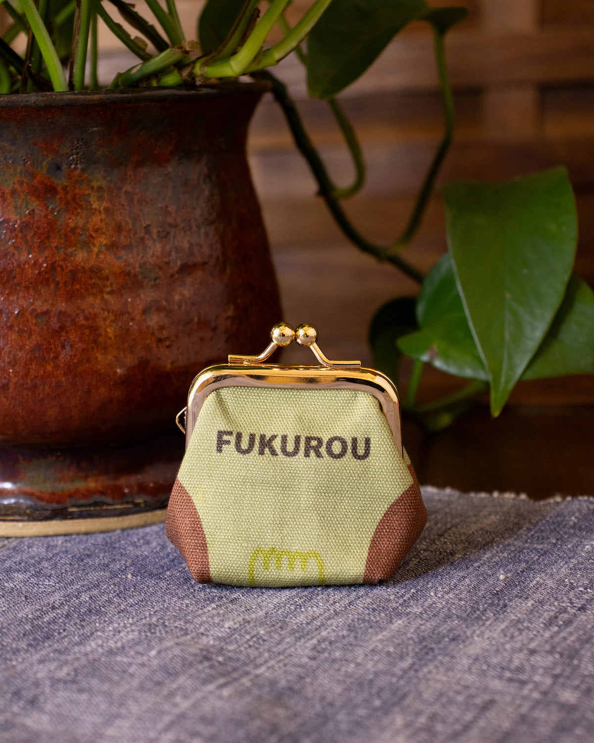 Wa Modern, Mini Coin Purse, Fukurou