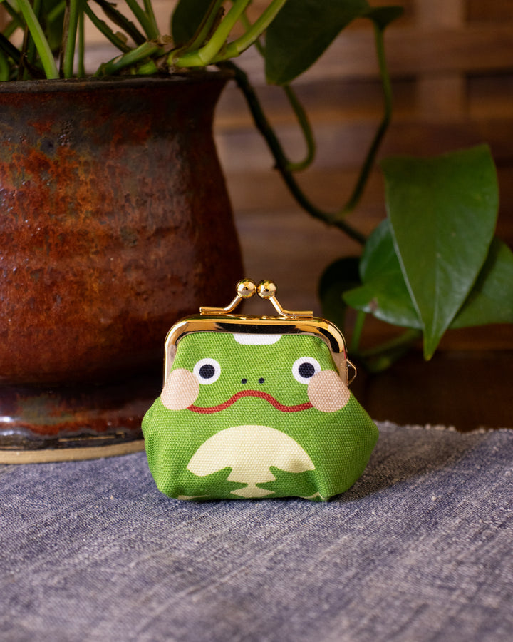 Wa Modern, Mini Coin Purse, Kaeru