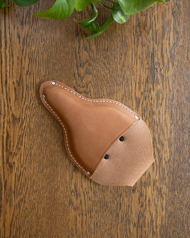 Tanabe Hasami, Scissors Case, Tan Leather