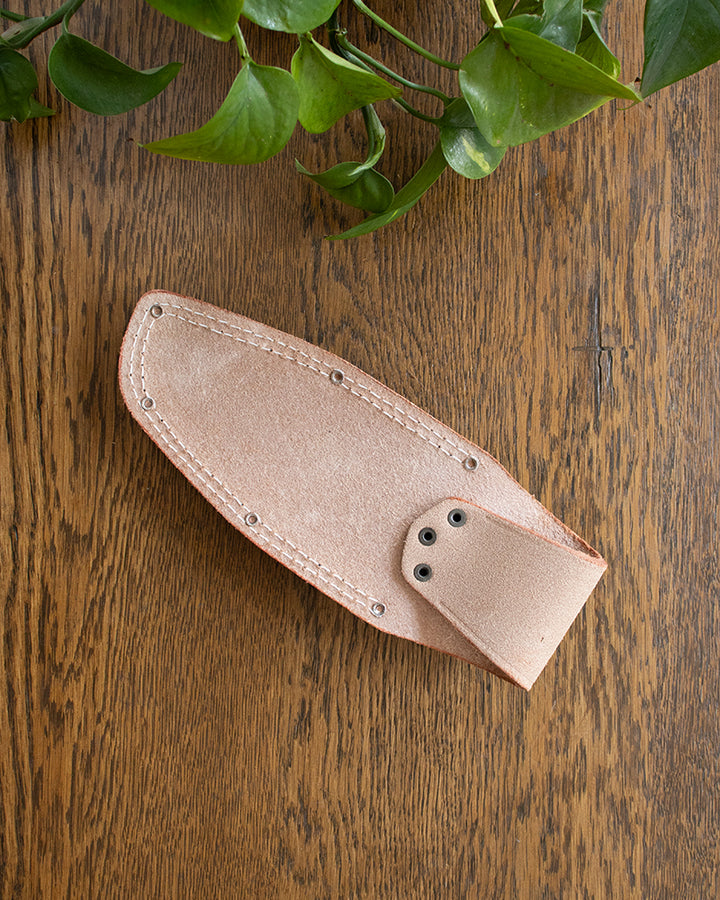 Tanabe Hasami, Scissors (Pruning) Case, Light Brown Leather