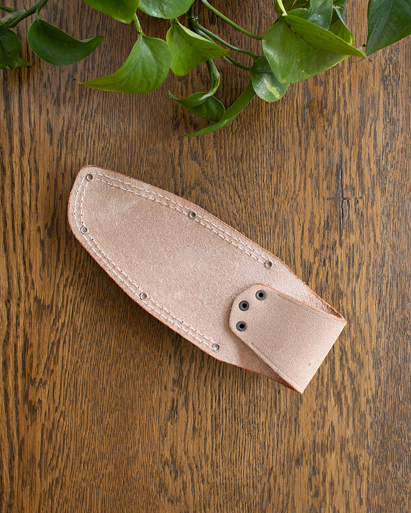 Tanabe Hasami, Scissors (Pruning) Case, Light Brown Leather