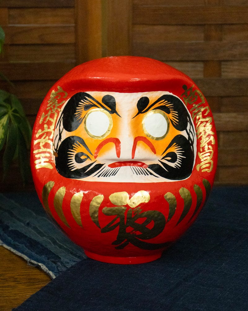Takasaki Daruma, Red, Medium "6号”