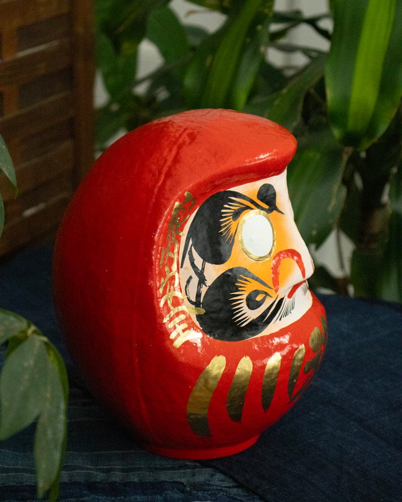 Takasaki Daruma, Red, Medium "6号”