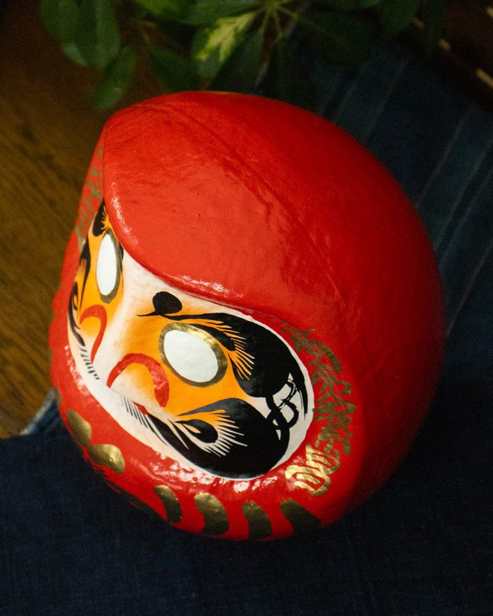 Takasaki Daruma, Red, Medium "6号”