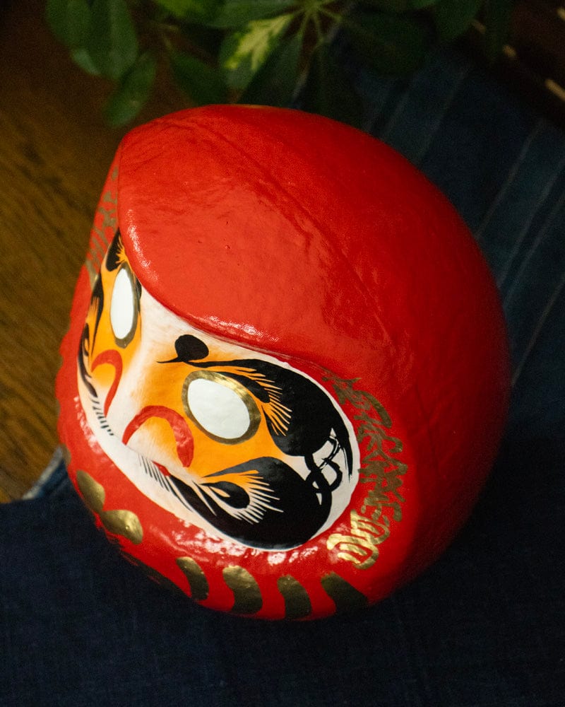 Takasaki Daruma, Red, Medium "6号”