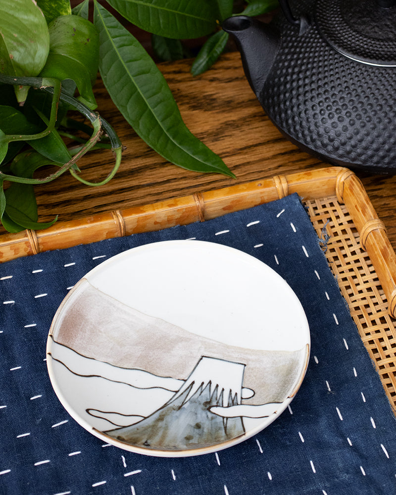 Gyokuyu, Yonsun Plate, Imari Ginsai Fujie