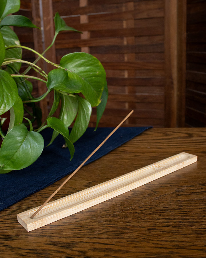 Handcrafted Bamboo Incense Holder