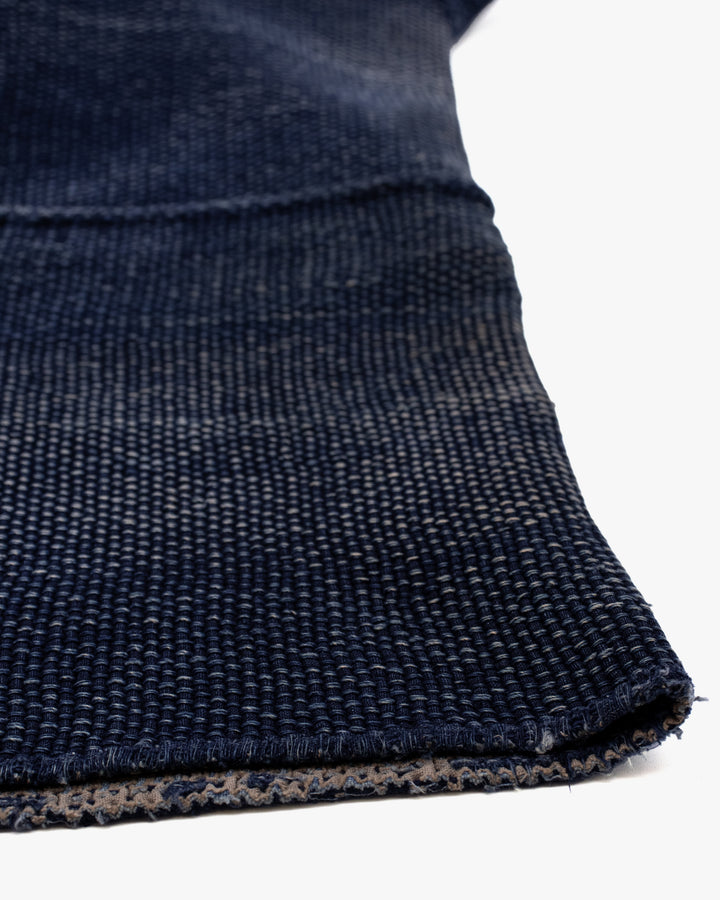 Vintage Happi Robe, Indigo with Brown Lining