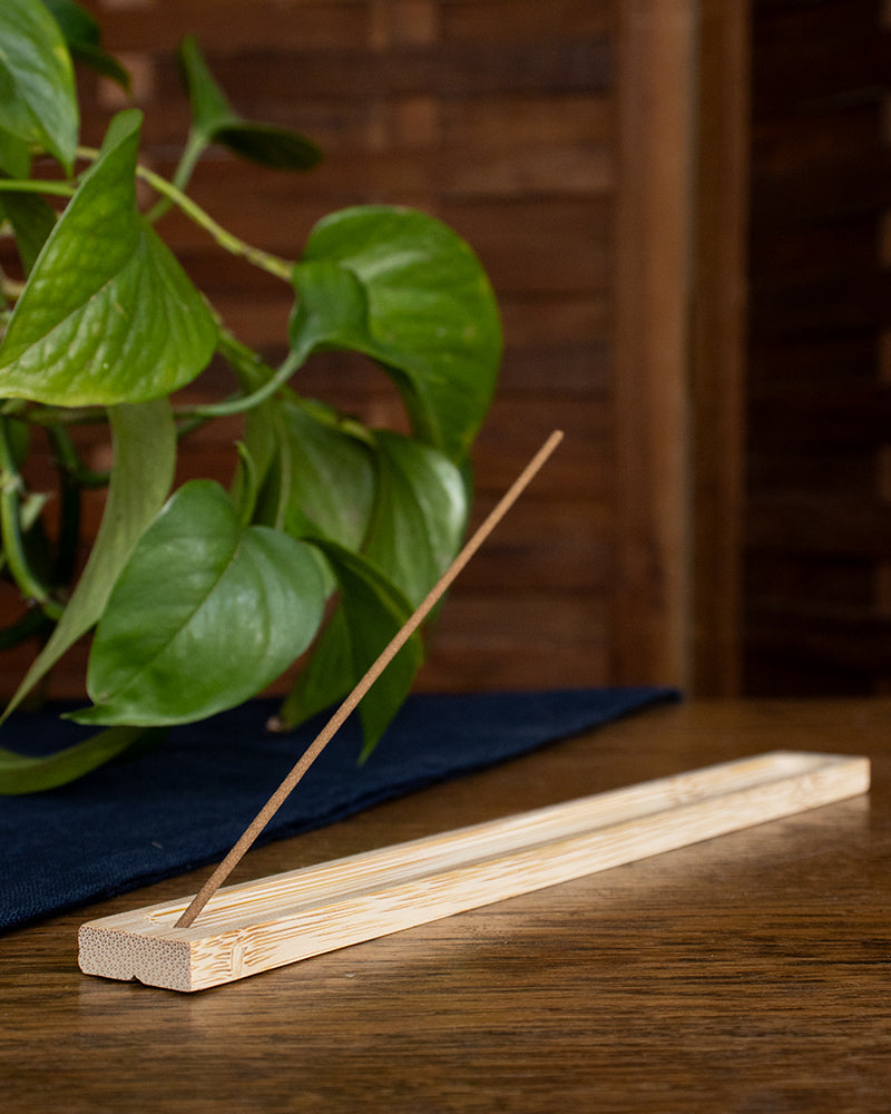 Handcrafted Bamboo Incense Holder