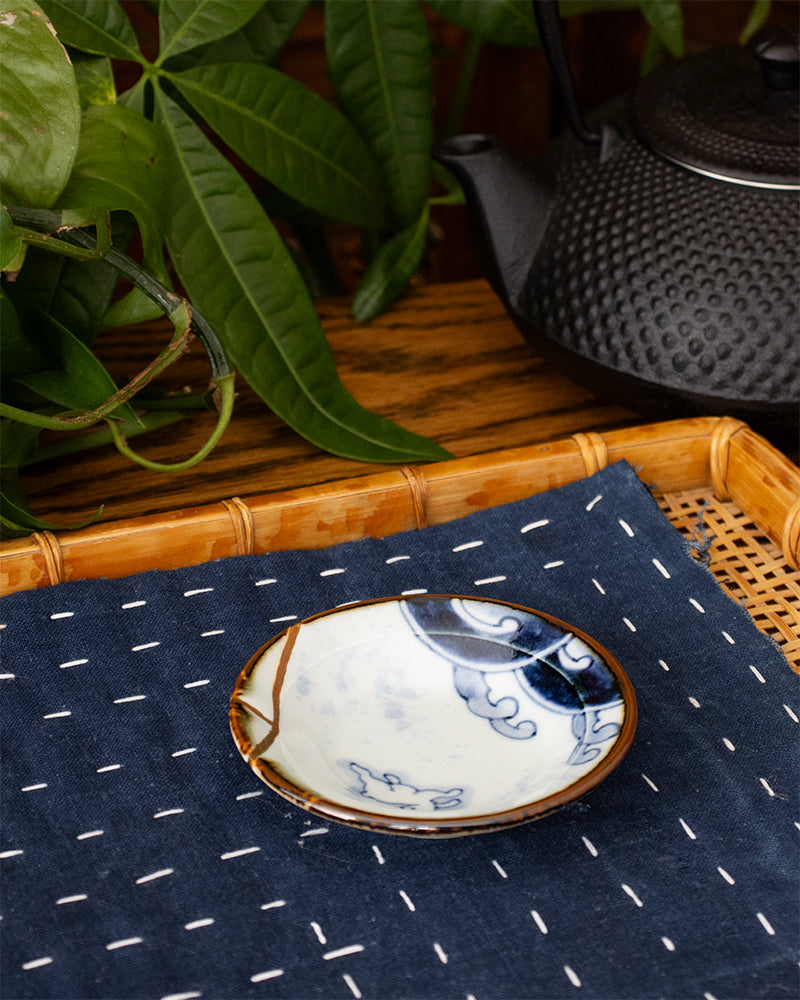 Gyokuyu, Sake Set, Imari Kinsen Kosome