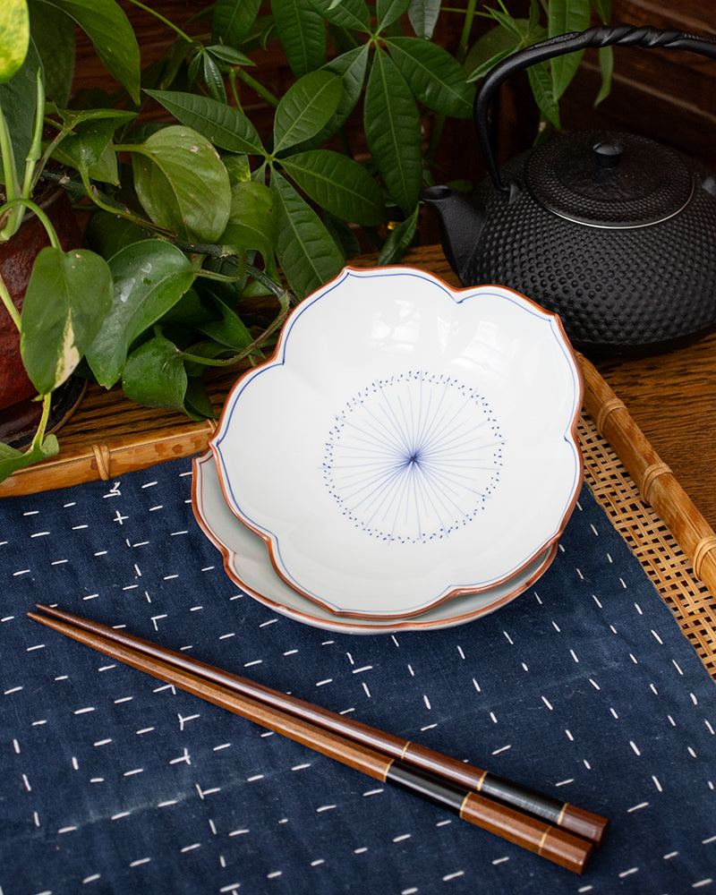Gyokuyu, Plate, Kikyo (Bellflower)