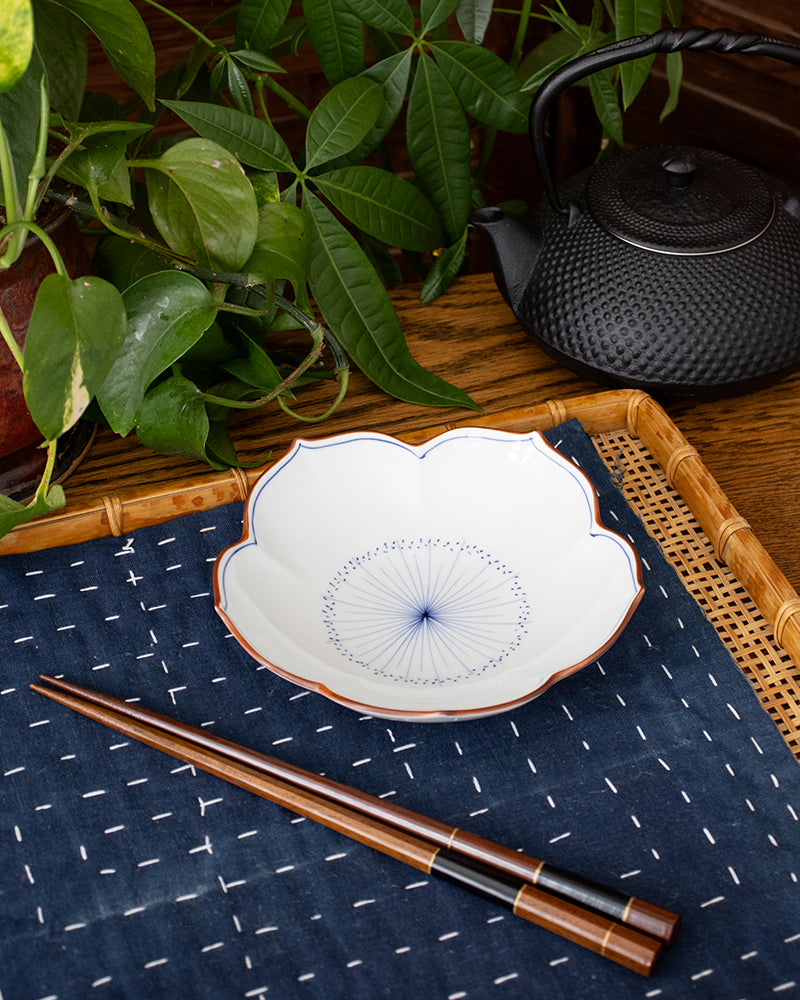 Gyokuyu, Plate, Kikyo (Bellflower)