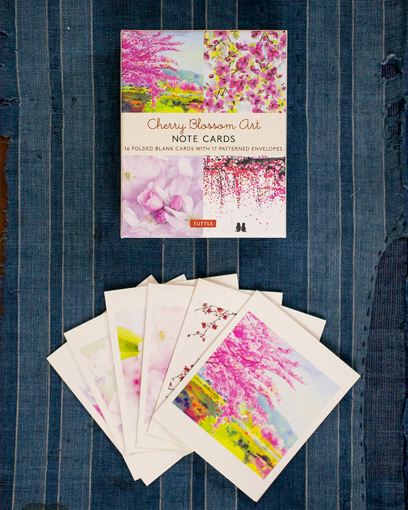 Notecards, Cherry Blossom Art