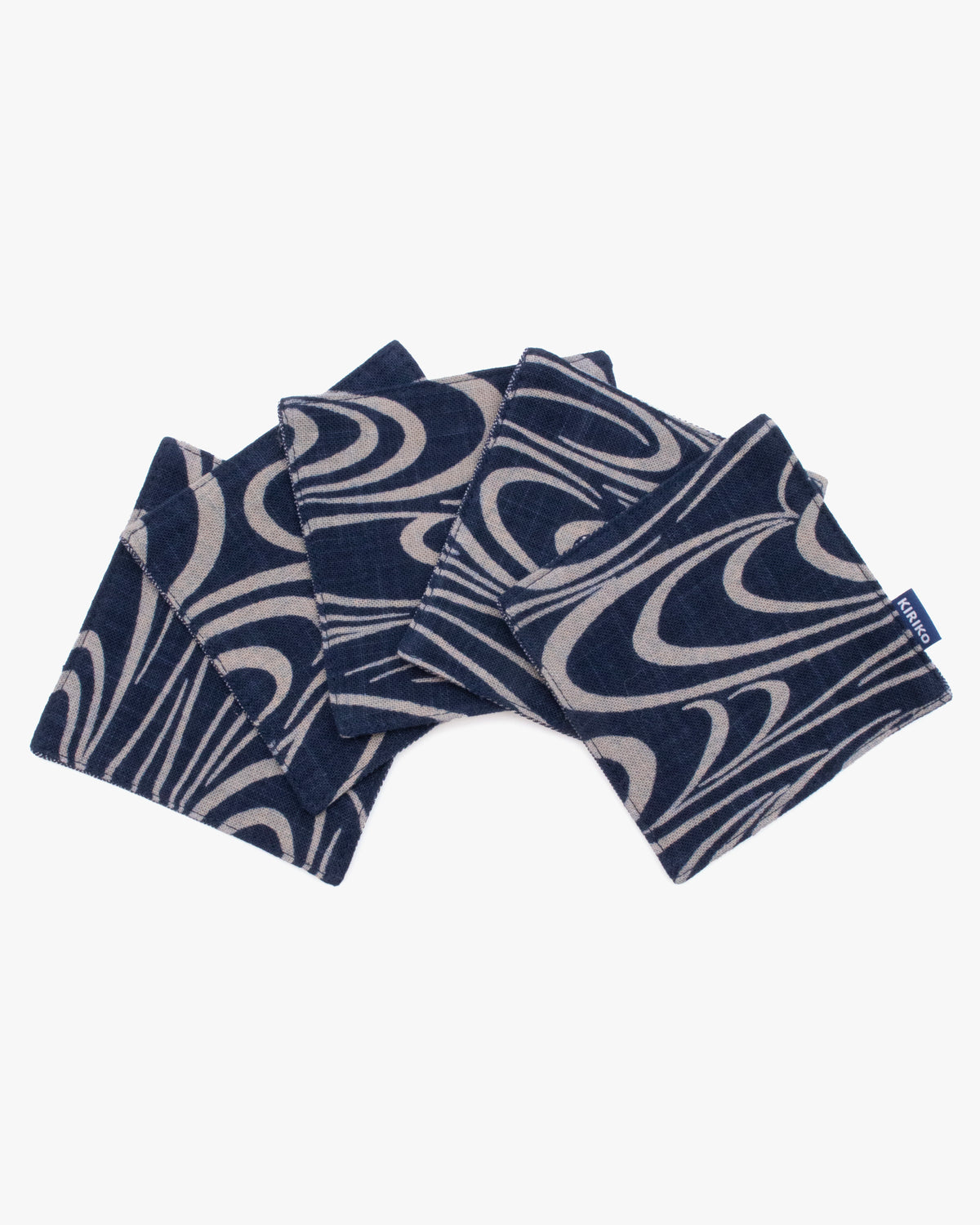 Kiriko Original Coaster, Indigo Kanzemizumon