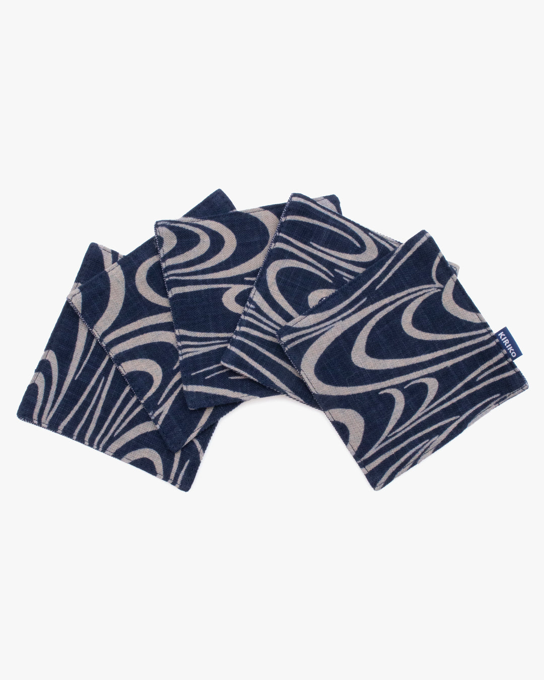 Kiriko Original Coaster, Indigo Kanzemizumon