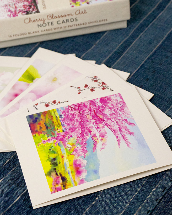 Notecards, Cherry Blossom Art
