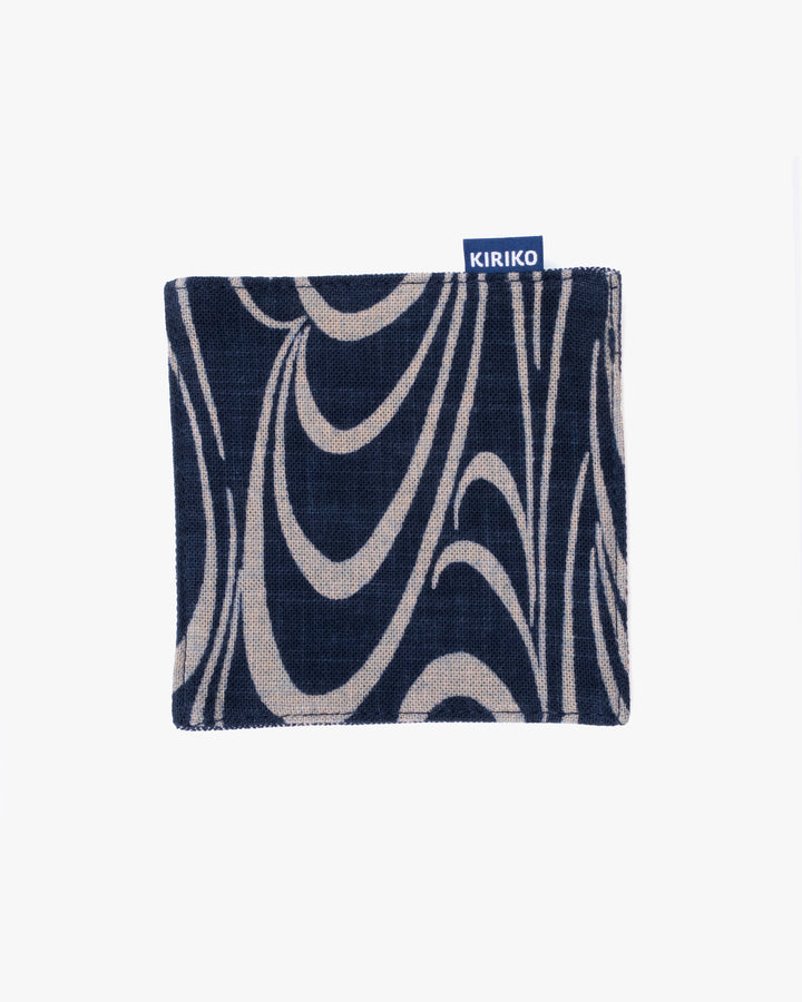 Kiriko Original Coaster, Indigo Kanzemizumon
