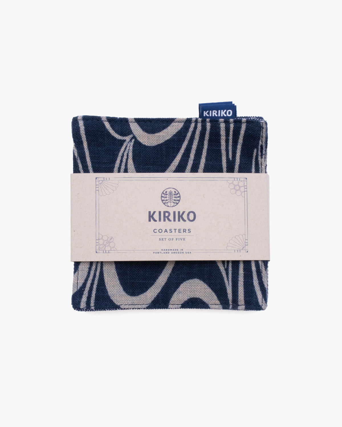 Kiriko Original Coaster, Indigo Kanzemizumon