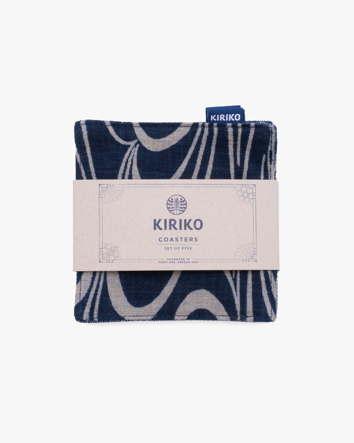 Kiriko Original Coaster, Indigo Kanzemizumon