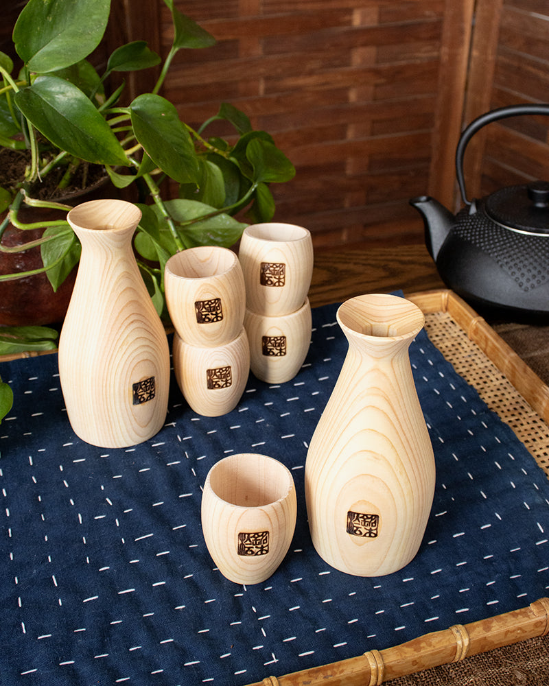 Sake Set, Yamaichi, Seven Pieces