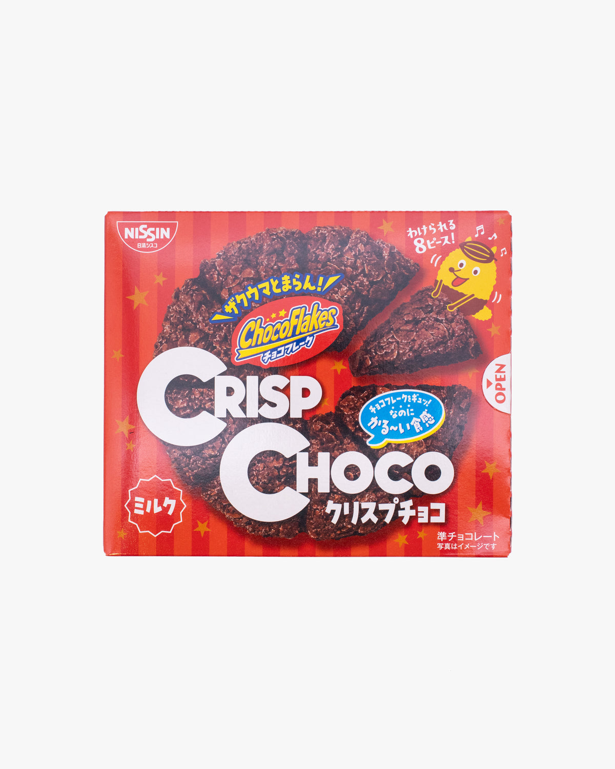 Nissin, Crisp Choco, Milk Chocolate