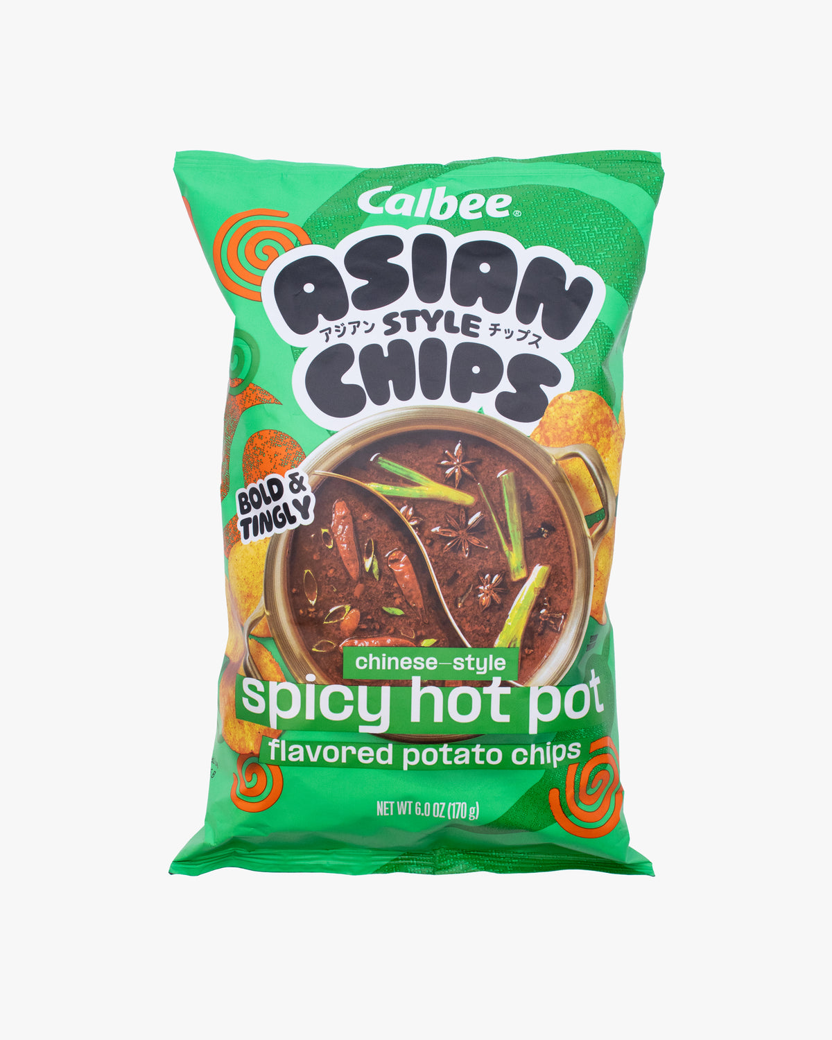 Calbee, Asian Style Chips, Spicy Hot Pot