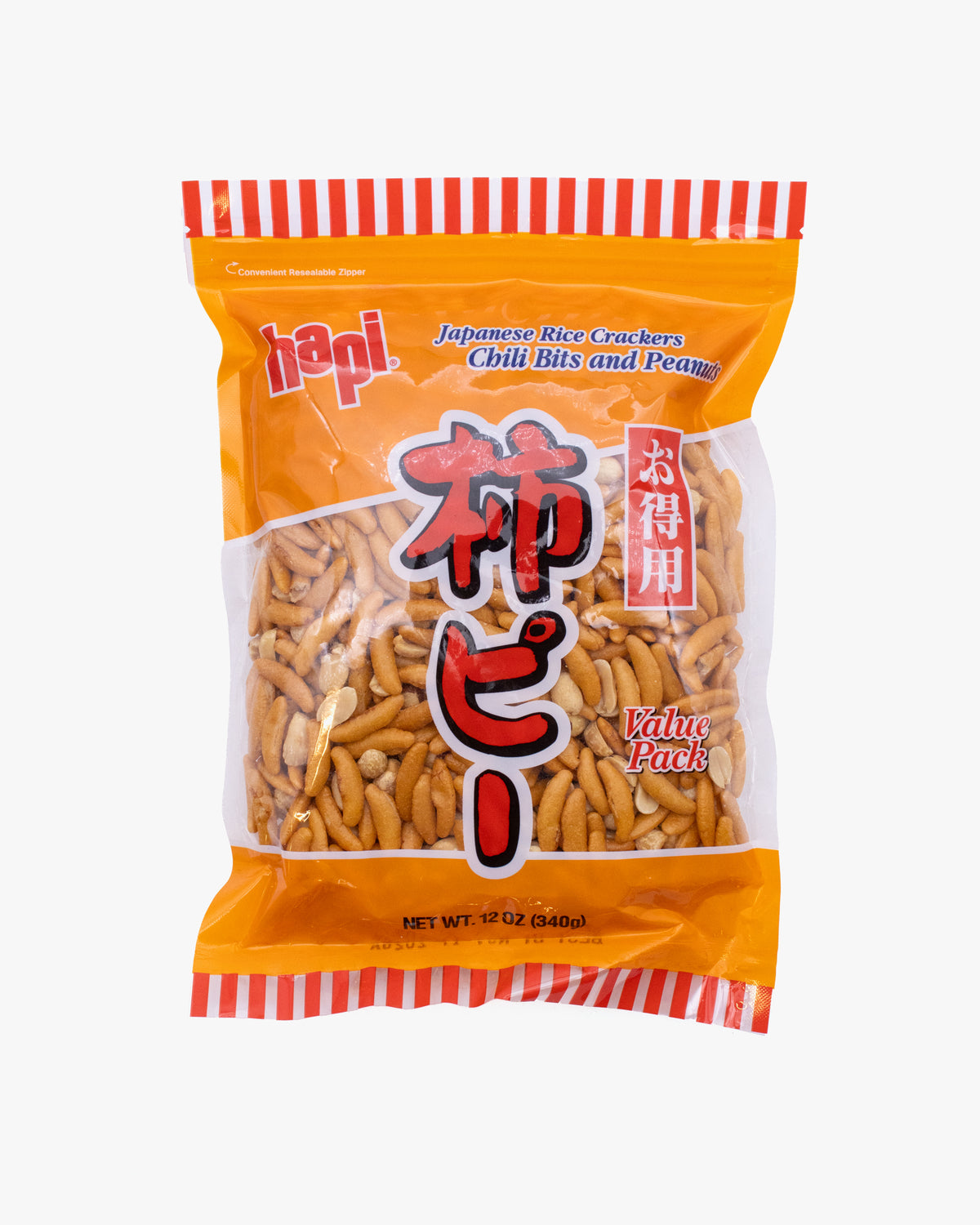Hapi, Rice Crackers with Chili Bits and Peanuts