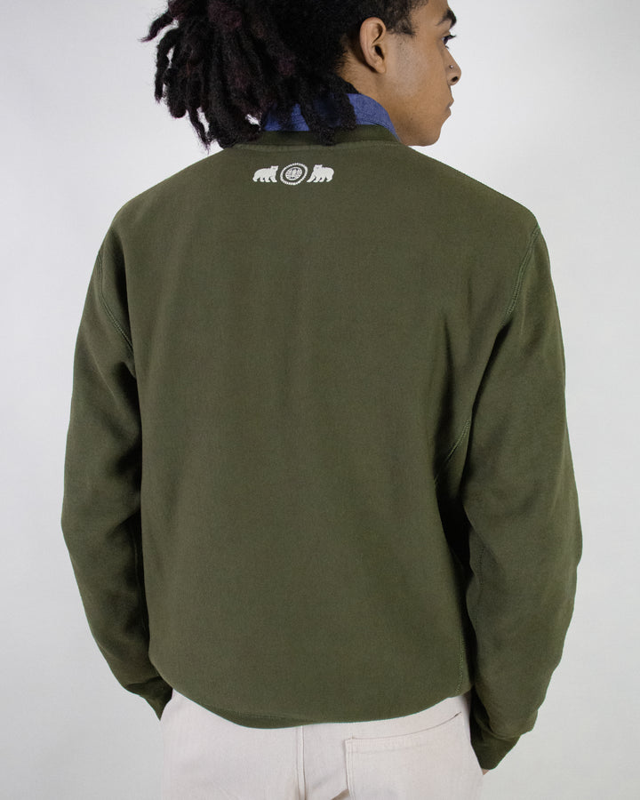 Kiriko Original Crewneck, 13oz Cotton, Printed Kintaro, Green