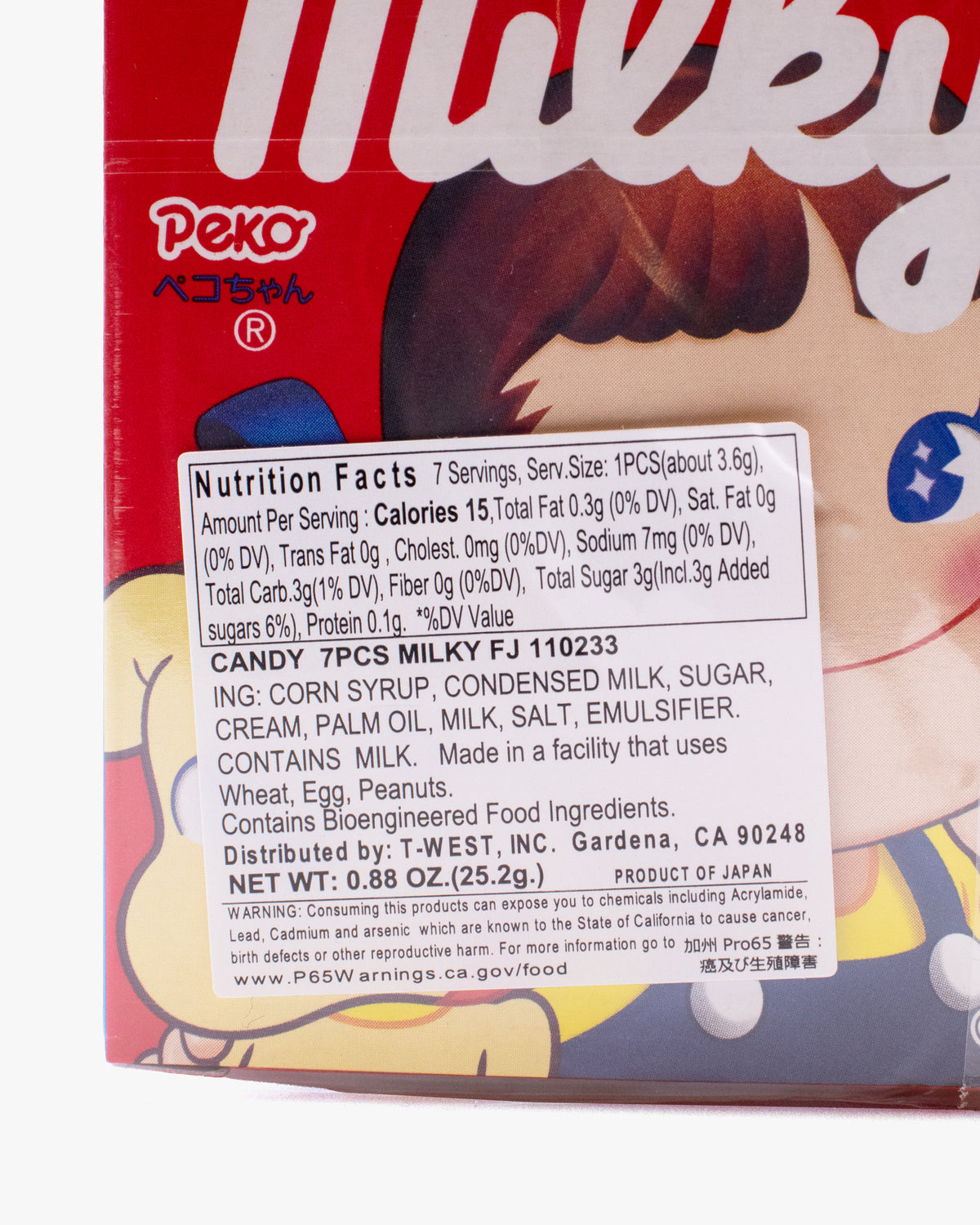 Fujiya, Milky Candy